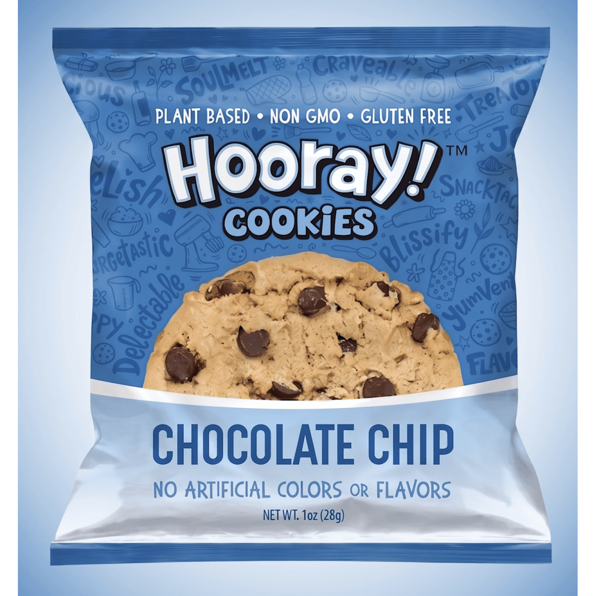 미국직구 Sun Flour Baking 초콜릿 28g 24팩 / Sun Flour Baking Company HOORAY! Chocolate Chip Cookie, Vegan, G 1