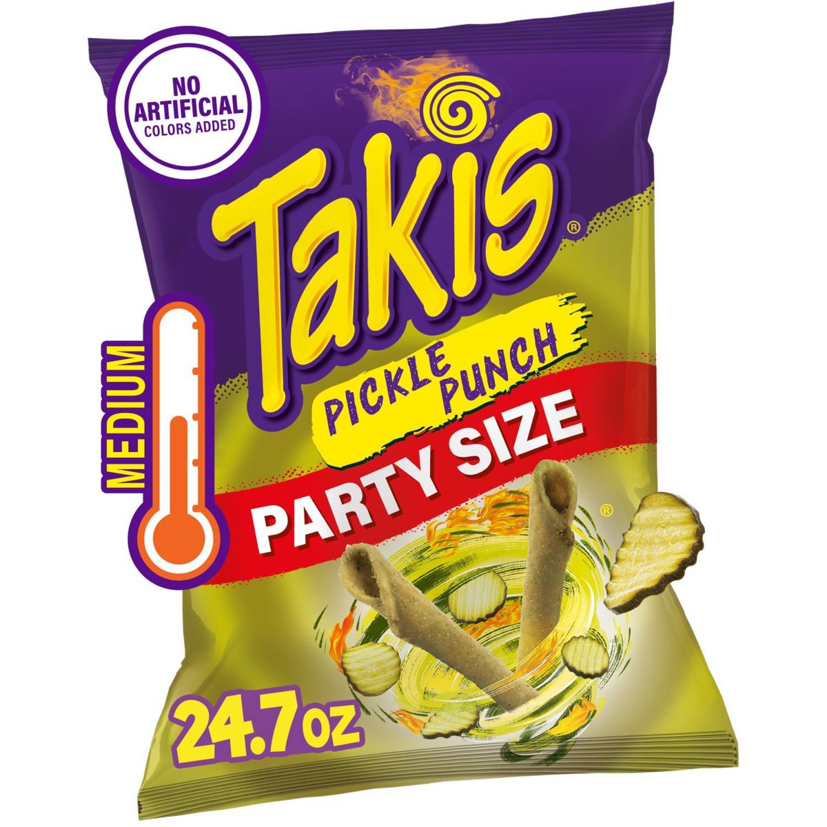 미국직구 Takis Pickle Punch 700g / Takis Pickle Punch Spicy Rolled Tortilla Chips, 700g 1
