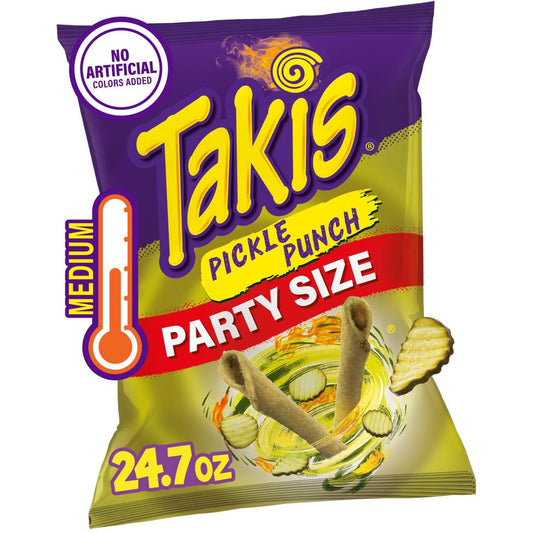 미국직구 Takis Pickle Punch 700g / Takis Pickle Punch Spicy Rolled Tortilla Chips, 700g 1
