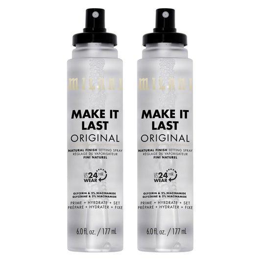 미국직구 Milani Make it 177ml 2팩 / Milani Make it Last Original Natural Finish Setting Spray, 177ml, 2-p 1