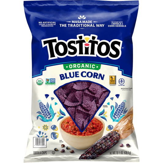 미국직구 Tostitos 439g / Tostitos Organic Blue Corn Tortilla Chips, 439g 1