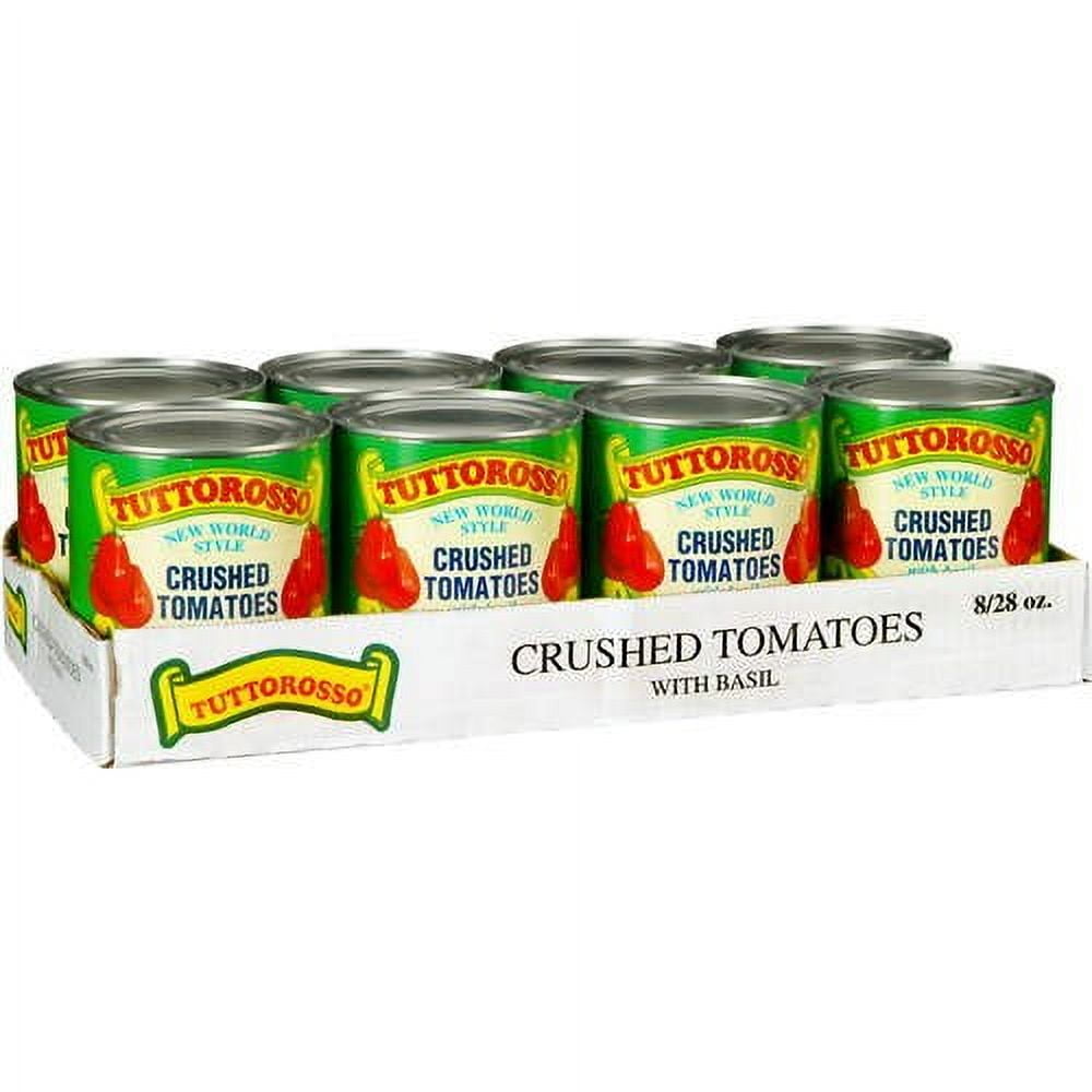 미국직구 Tuttorosso Crushed Tomatoes 794g / Tuttorosso Crushed Tomatoes with Basil, 794g, 8 pk. 1