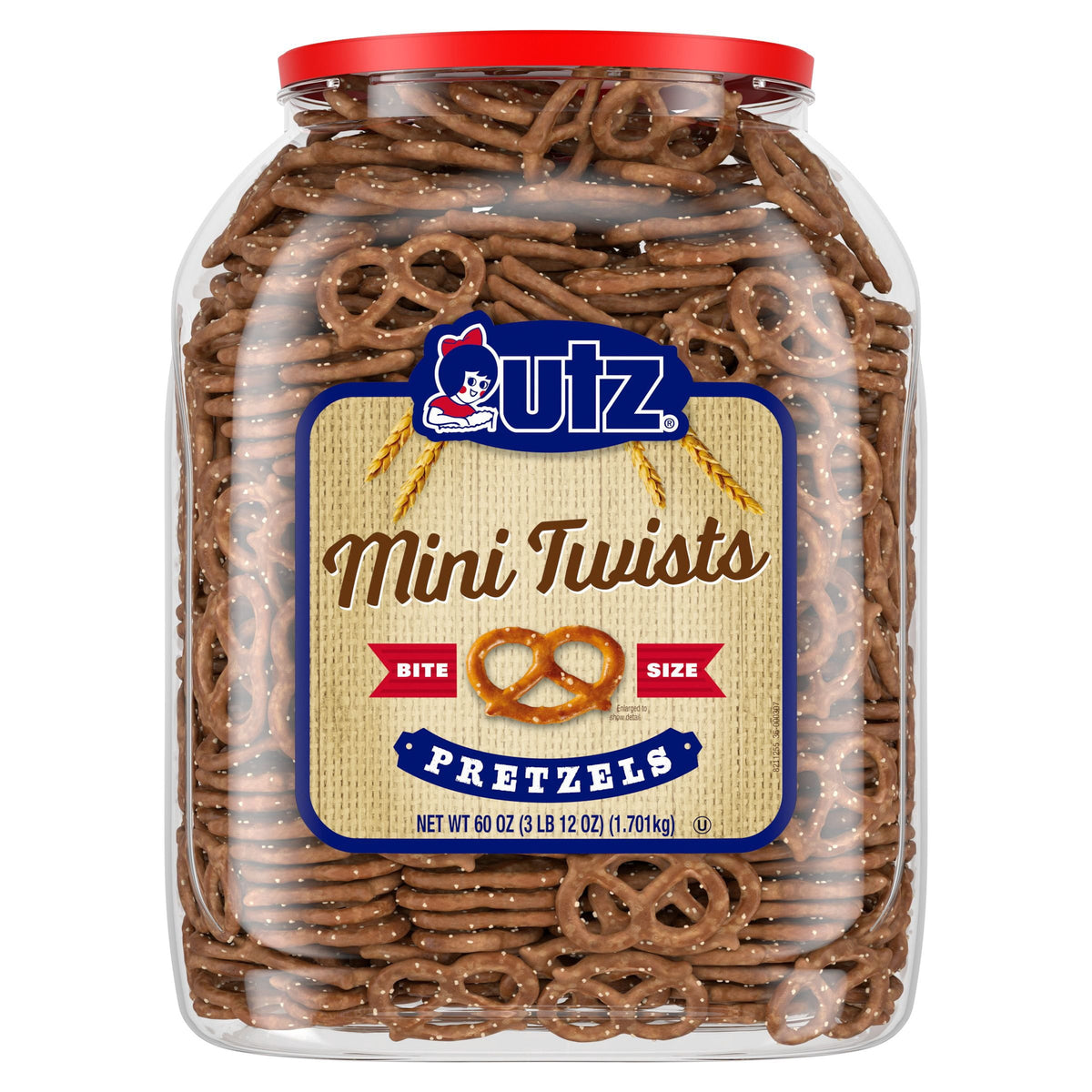 미국직구 Utz Mini Twist 1.7kg / Utz Mini Twist Pretzels, 1.7kg 1