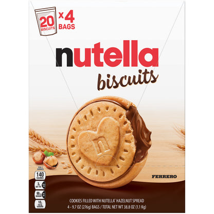 미국직구 Nutella Biscuits, 9.7 oz, 4 ct