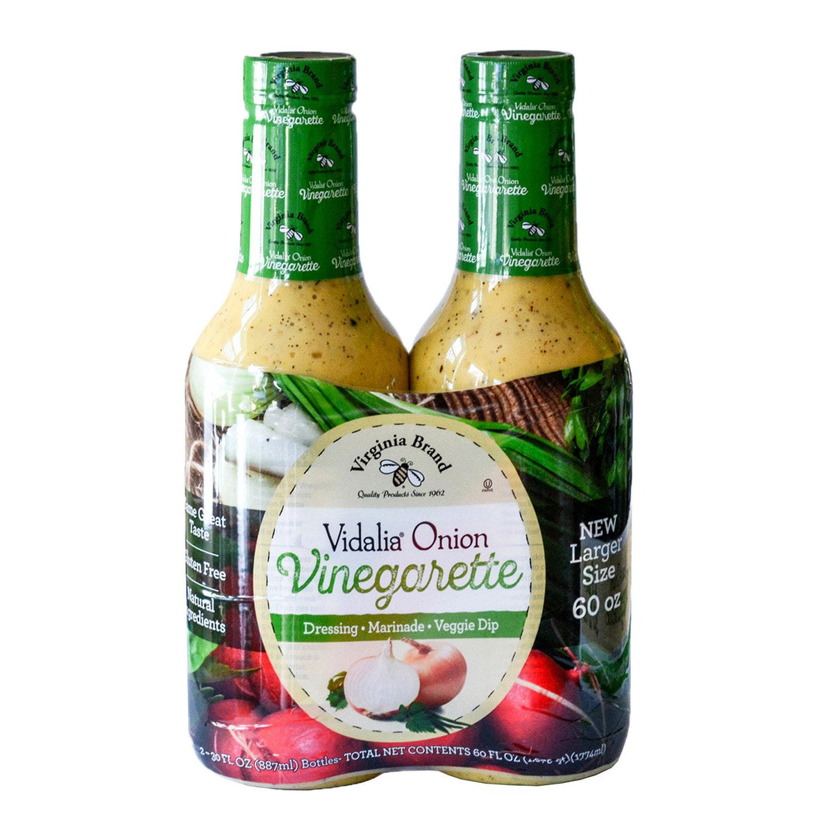 미국직구 Virginia Brand Vidalia 850g / Virginia Brand Vidalia Onion Vinegarette, 850g, 2 pk. 1