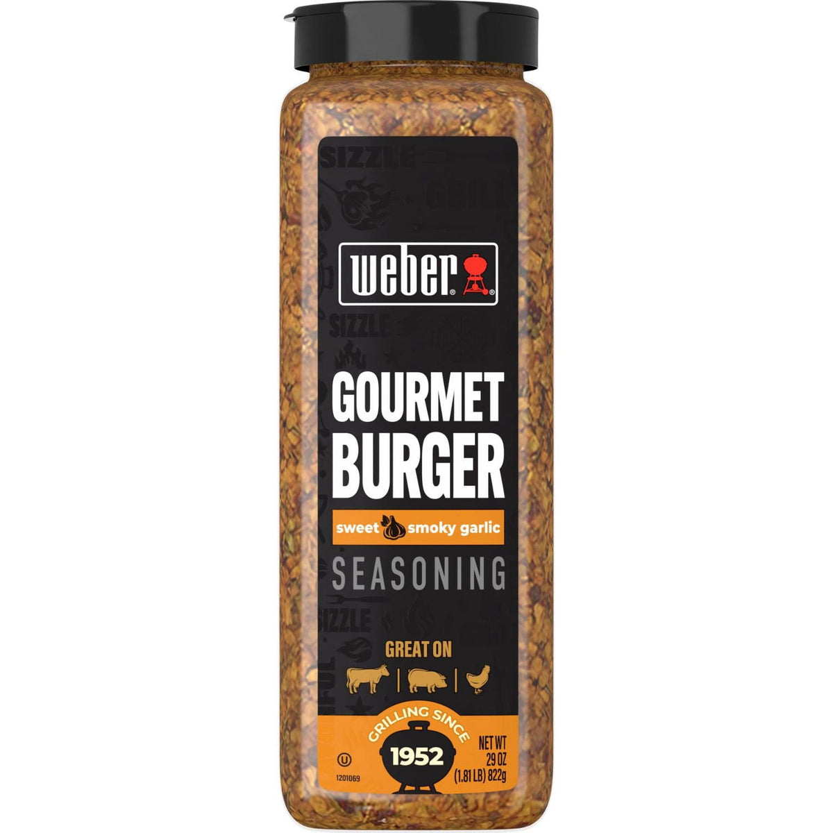 미국직구 Weber 822g / Weber Gourmet Burger Seasoning, 822g 1