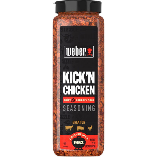 미국직구 Weber Kick'N Chicken 624g / Weber Kick'N Chicken Seasoning, 624g 1