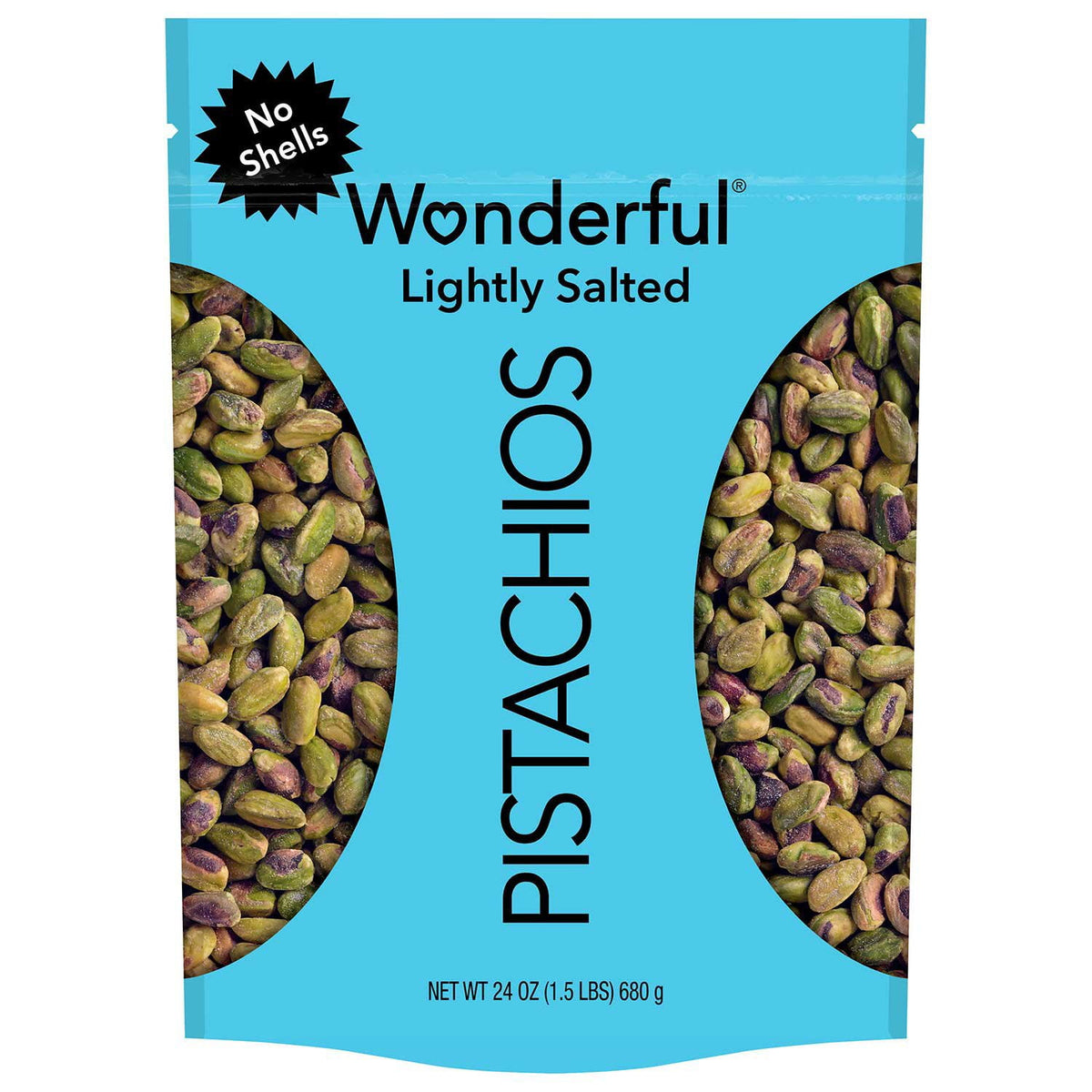 미국직구 Wonderful Lightly Salted 680g / Wonderful Lightly Salted Pistachios, No Shells, 680g 1