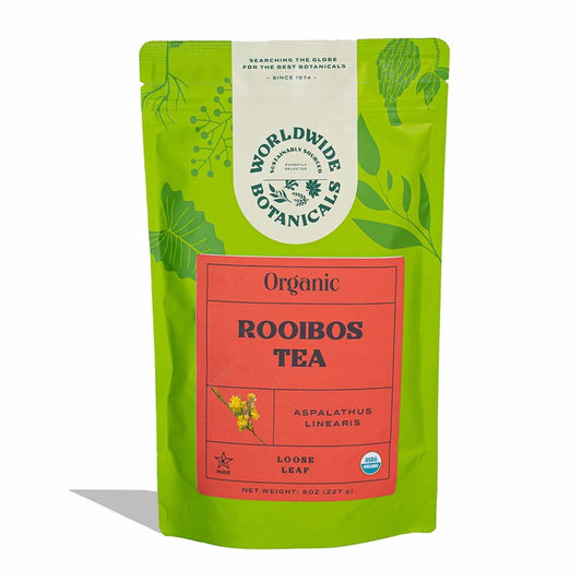 미국직구 Worldwide Botanicals 차 227g / Worldwide Botanicals Organic Red Rooibos tea – 227g - 100% South  1